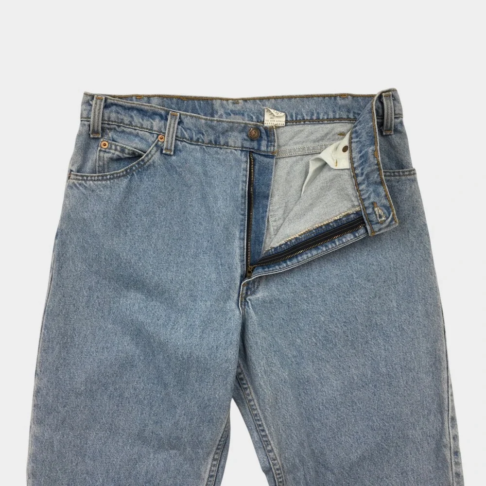 Vintage Levis‎ 550 Orange Tab Jeans Mens Actual Size 34x29 Made in USA Relaxed